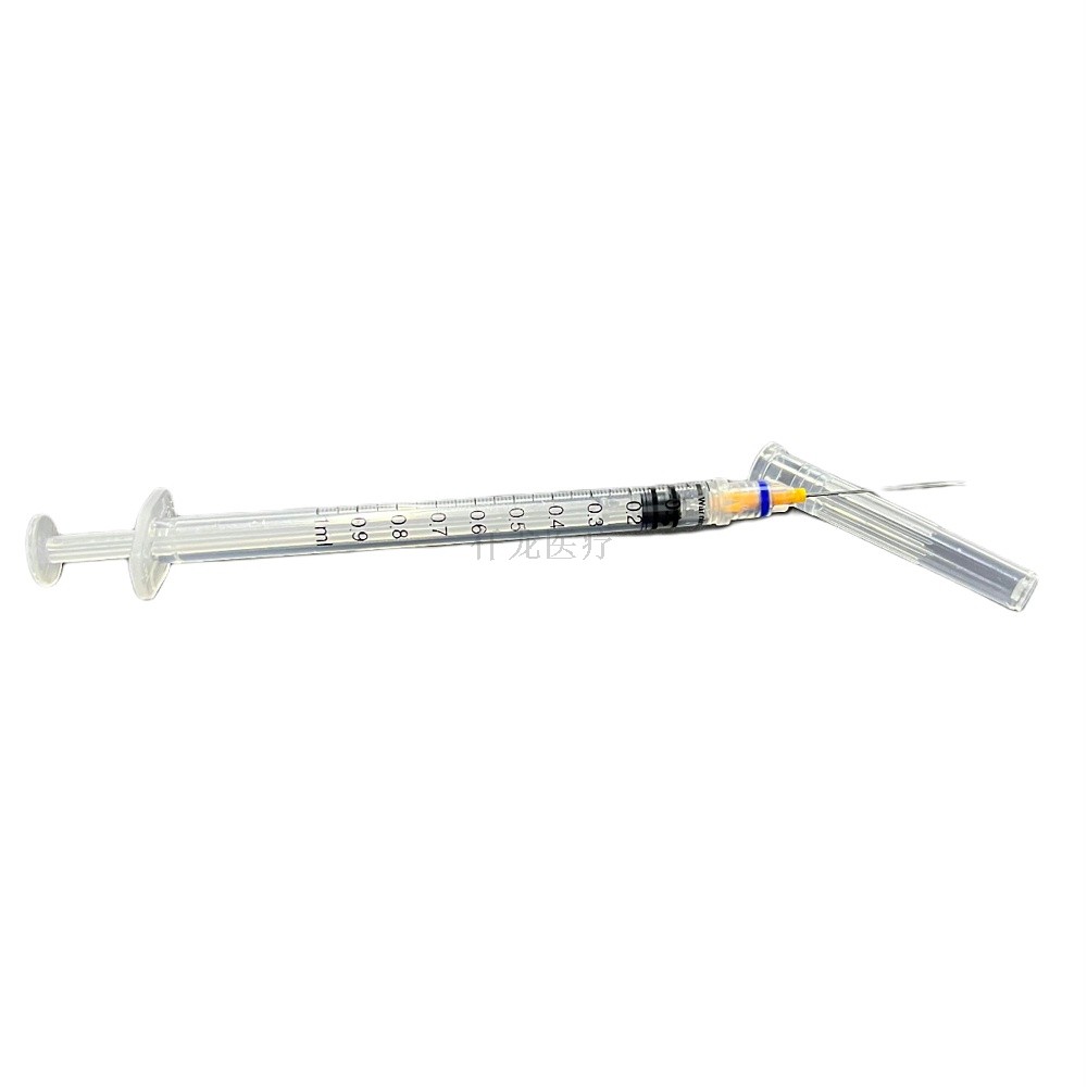 一次性自毀注射器